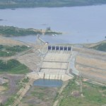 Concrete face rock fill dam